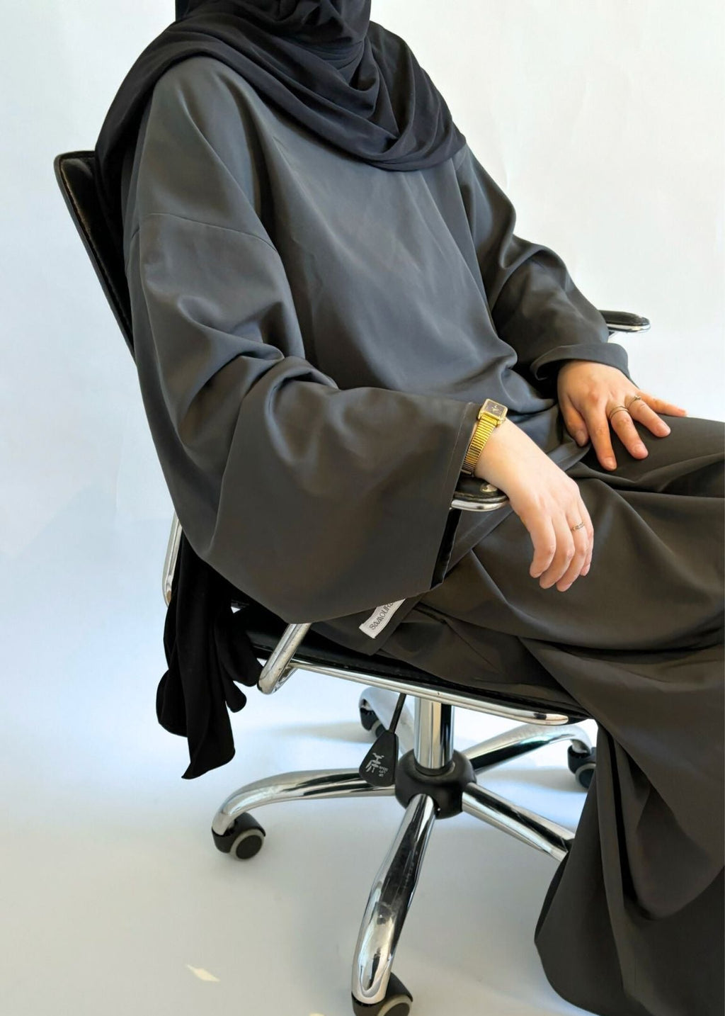 003 - ENSEMBLE OVERSIZE CHARCOAL