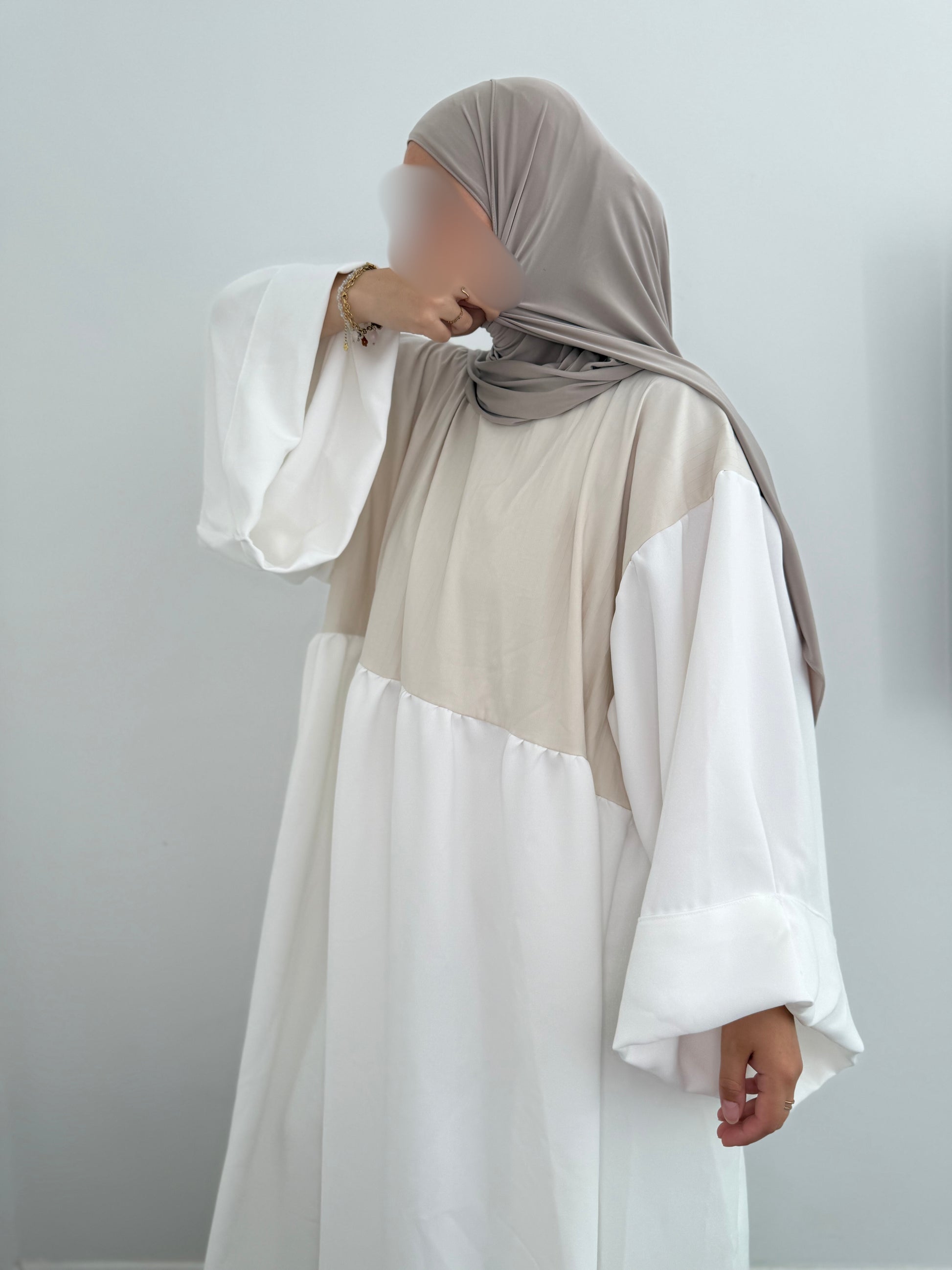 004 - ROBE À FRONCES NOUVEAU TISSU
