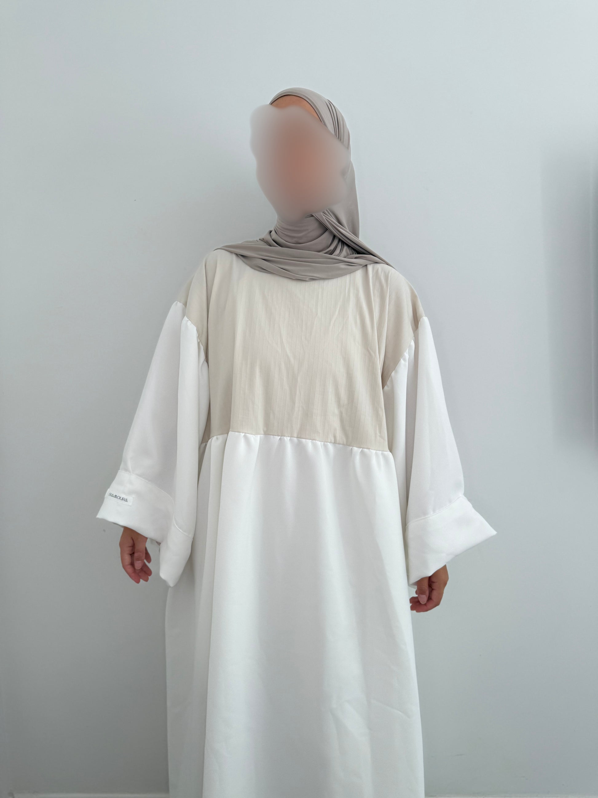 004 - ROBE À FRONCES NOUVEAU TISSU