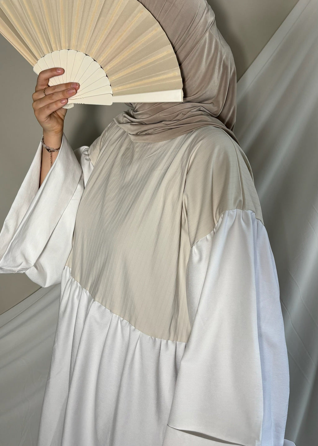 004 - ROBE À FRONCES NOUVEAU TISSU