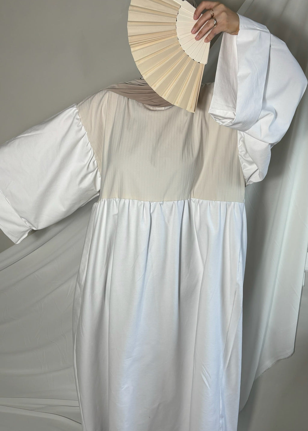004 - ROBE À FRONCES NOUVEAU TISSU
